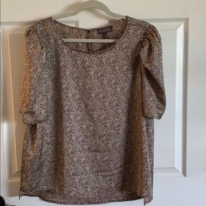 Puff fleece blouse